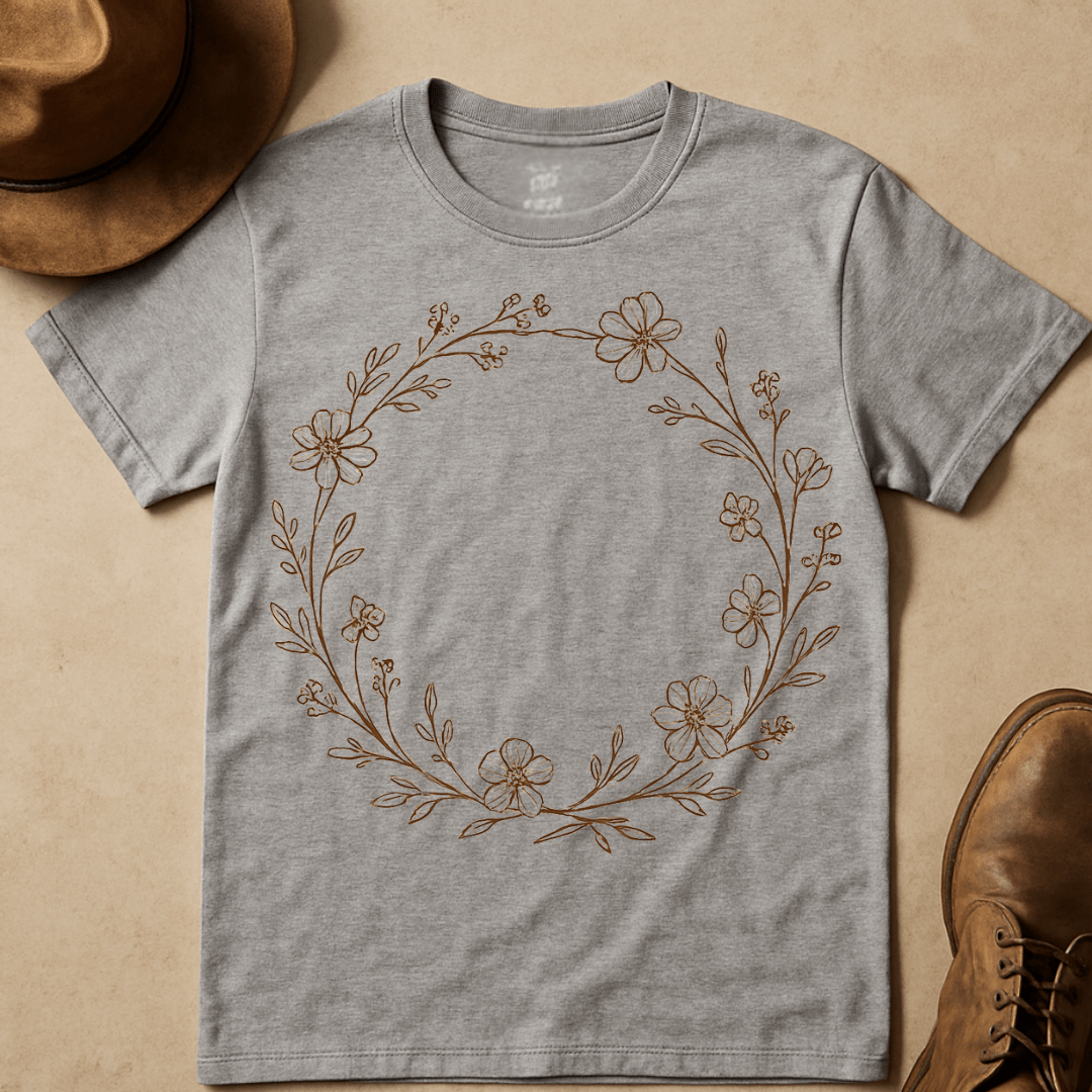 SEPIA WREATHT-SHIRT