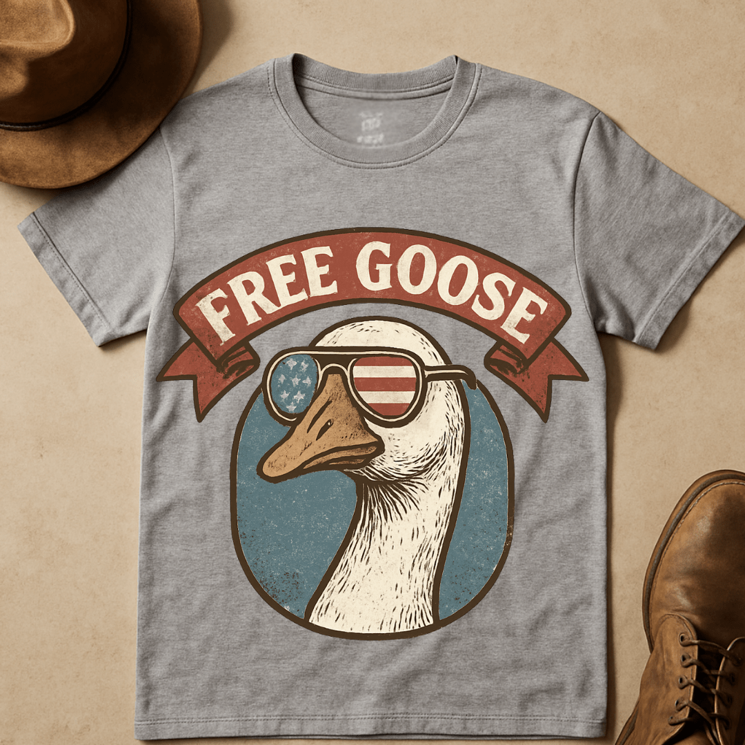 FREE GOOSE BADGE T-SHIRT