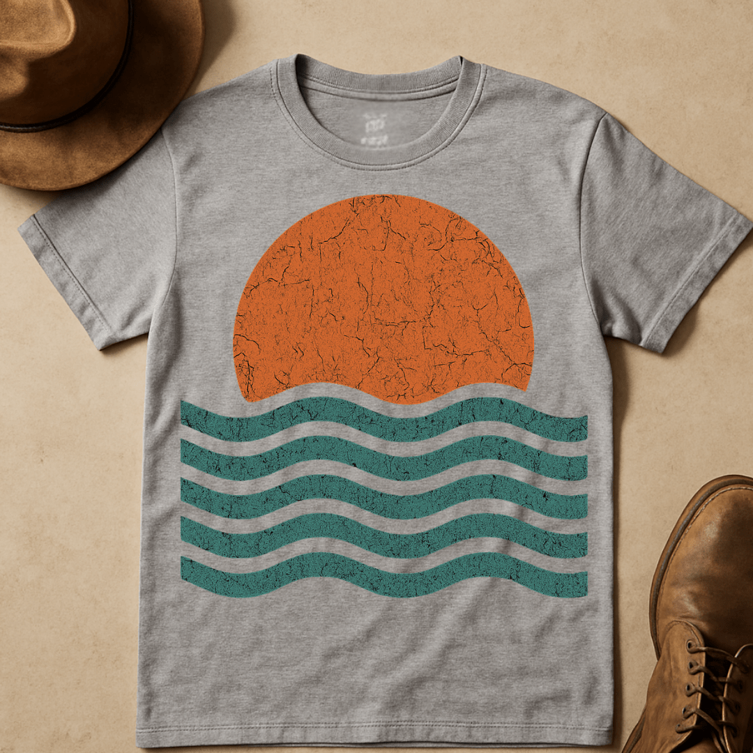 CRACKED SUNSET T-SHIRT