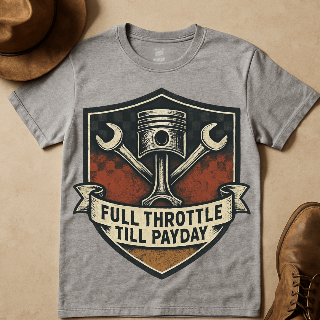MECHANICS EMBLEM PAYDAY T-SHIRT