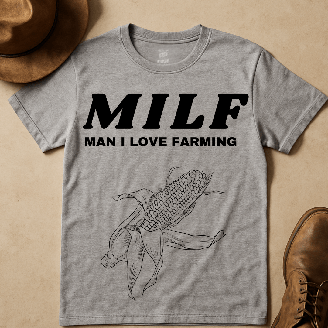MAN I LOVE FARMING T-SHIRT