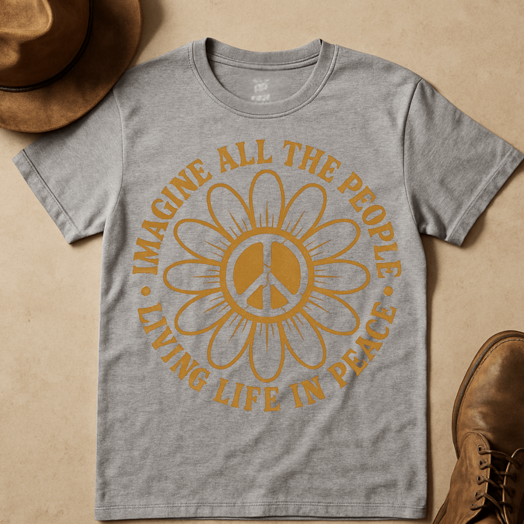 BOHO PEACE QUOTE T-SHIRT