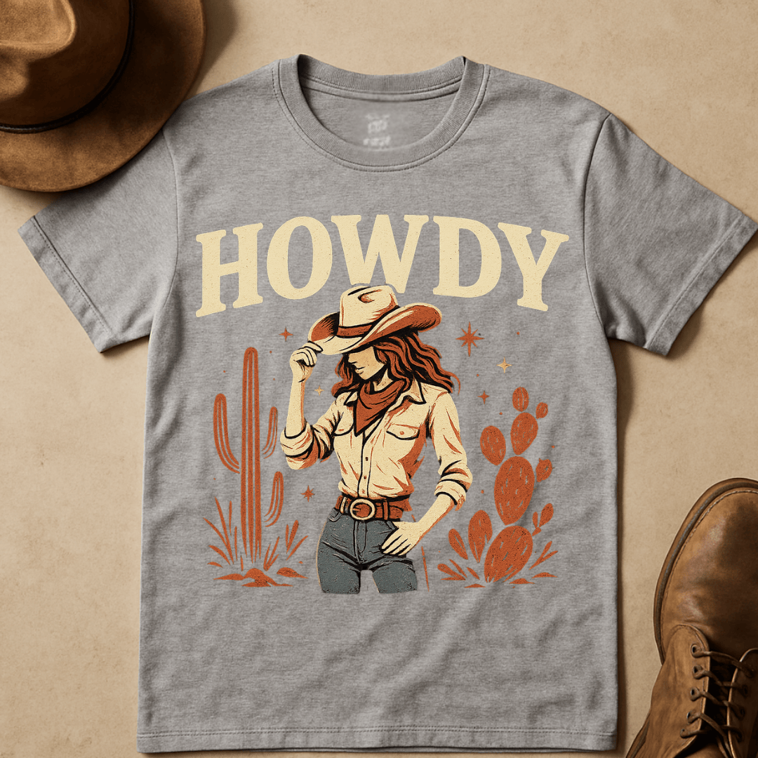 HOWDY WOMAN T-SHIRT