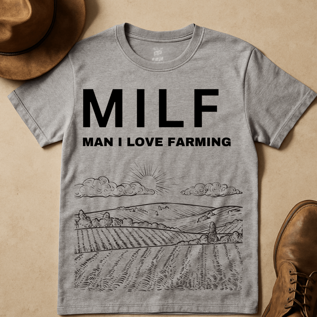 MAN I LOVE FARMING T-SHIRT