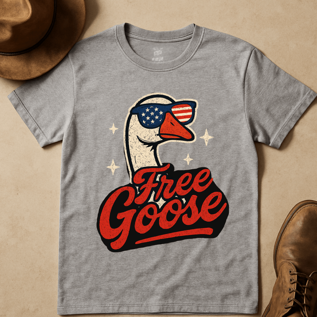 RETRO FREE GOOSE T-SHIRT