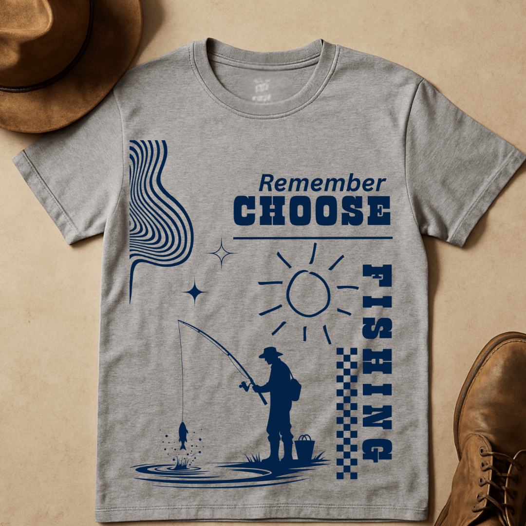 CHOOSE FISHING T-SHIRT