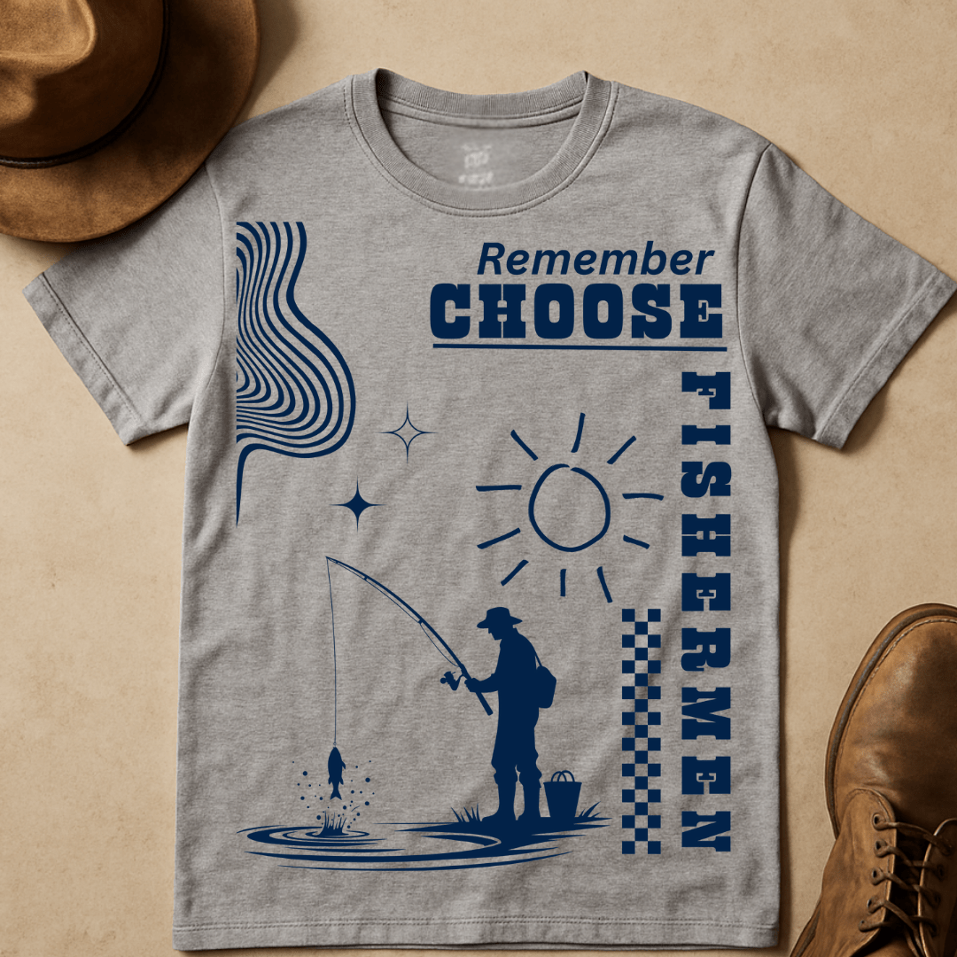 CHOOSE FISHERMEN T-SHIRT