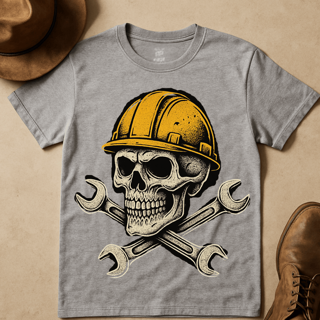YELLOW HARD HAT T-SHIRT