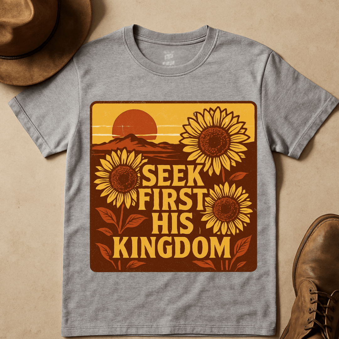 DESERT SUNFLOWER SUNSET T-SHIRT