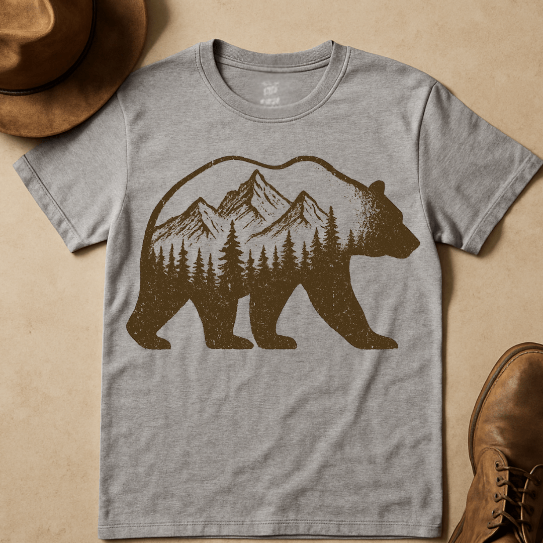 BEAR FIR FOREST T-SHIRT