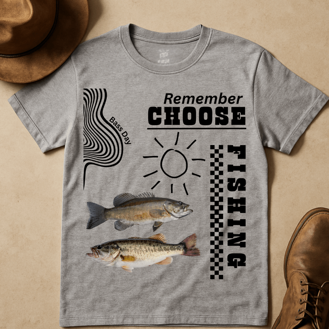 CHOOSE FISHING T-SHIRT