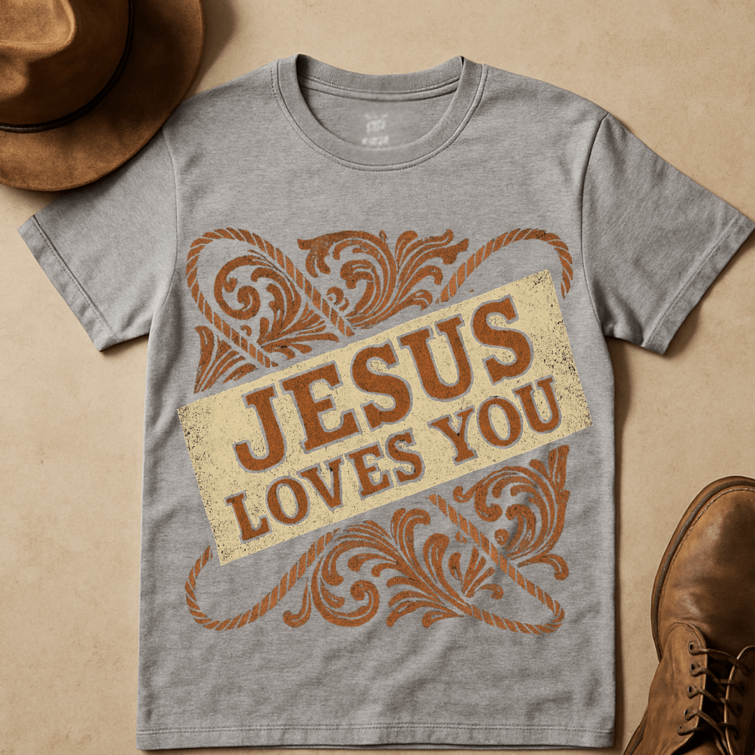 JESUS LOVES YOU T-SHIRT