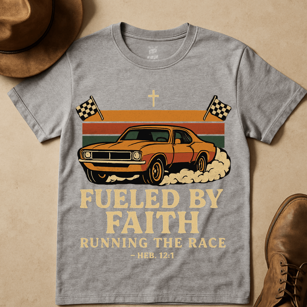 FUELED BY FAITH T-SHIRT
