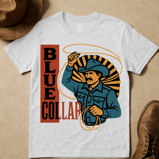 BLUE COLLAR LASSO T-SHIRT