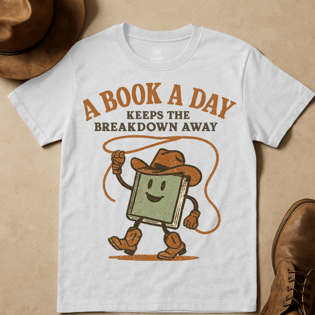 ROPING BOOK T-SHIRT