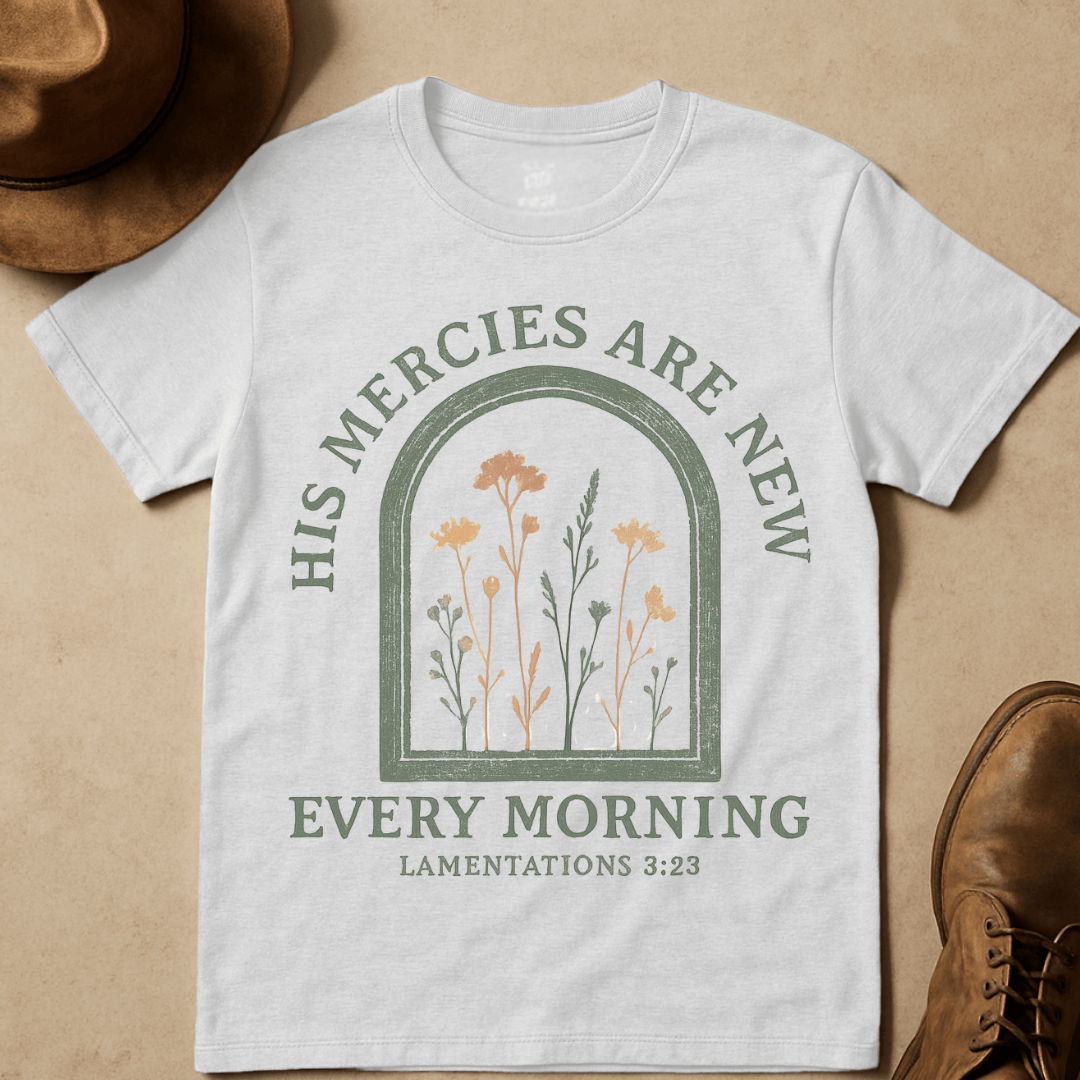 WINDOW WILD FLOWERS T-SHIRT