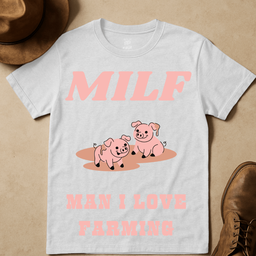 MAN I LOVE FARMING T-SHIRT