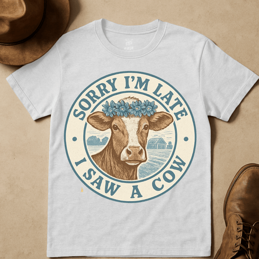 RETRO COW T-SHIRT