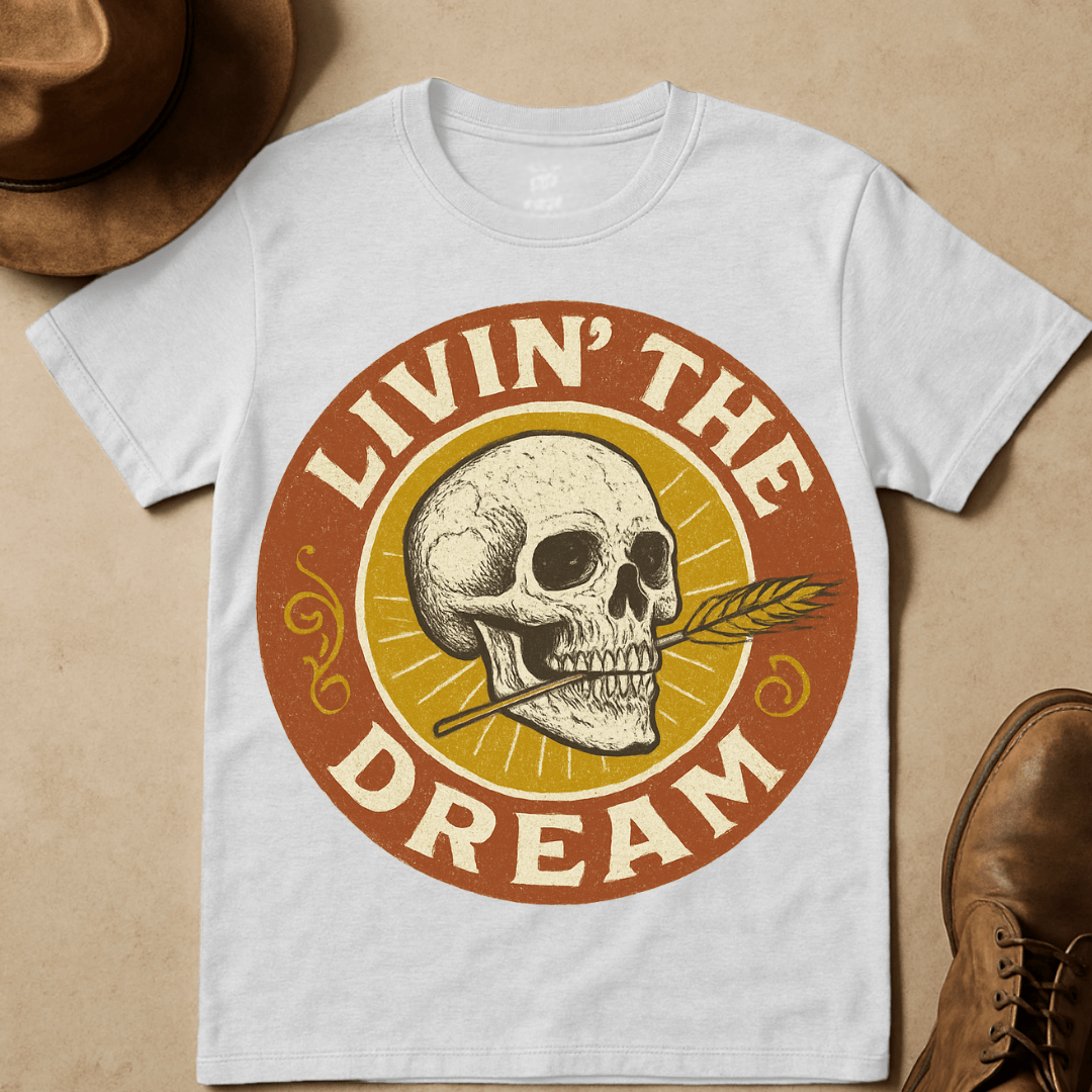 WESTERN SKULL T-SHIRT