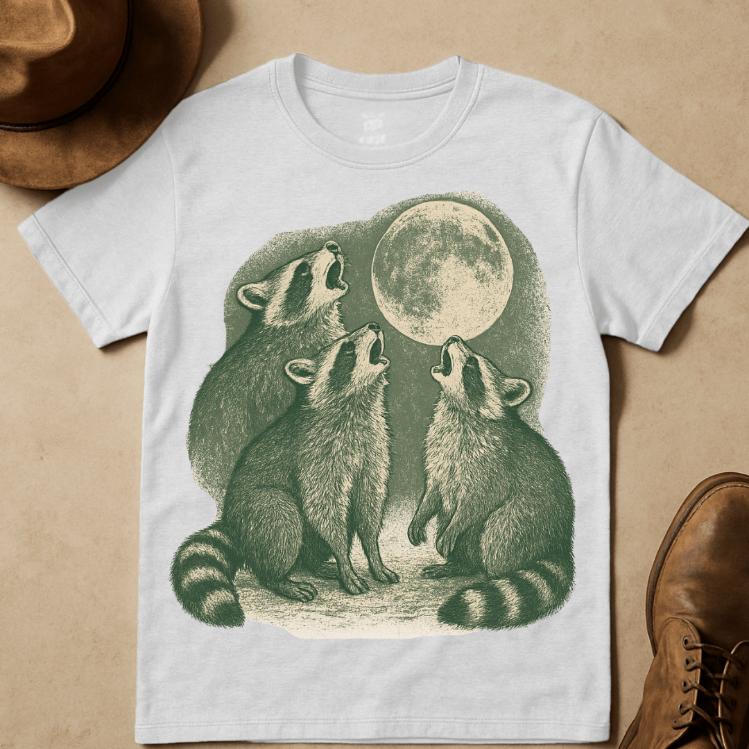 WILD RACOONS T-SHIRT