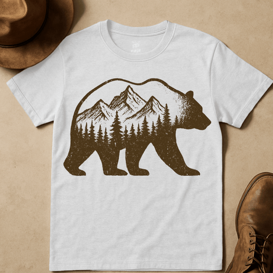 BEAR FIR FOREST T-SHIRT