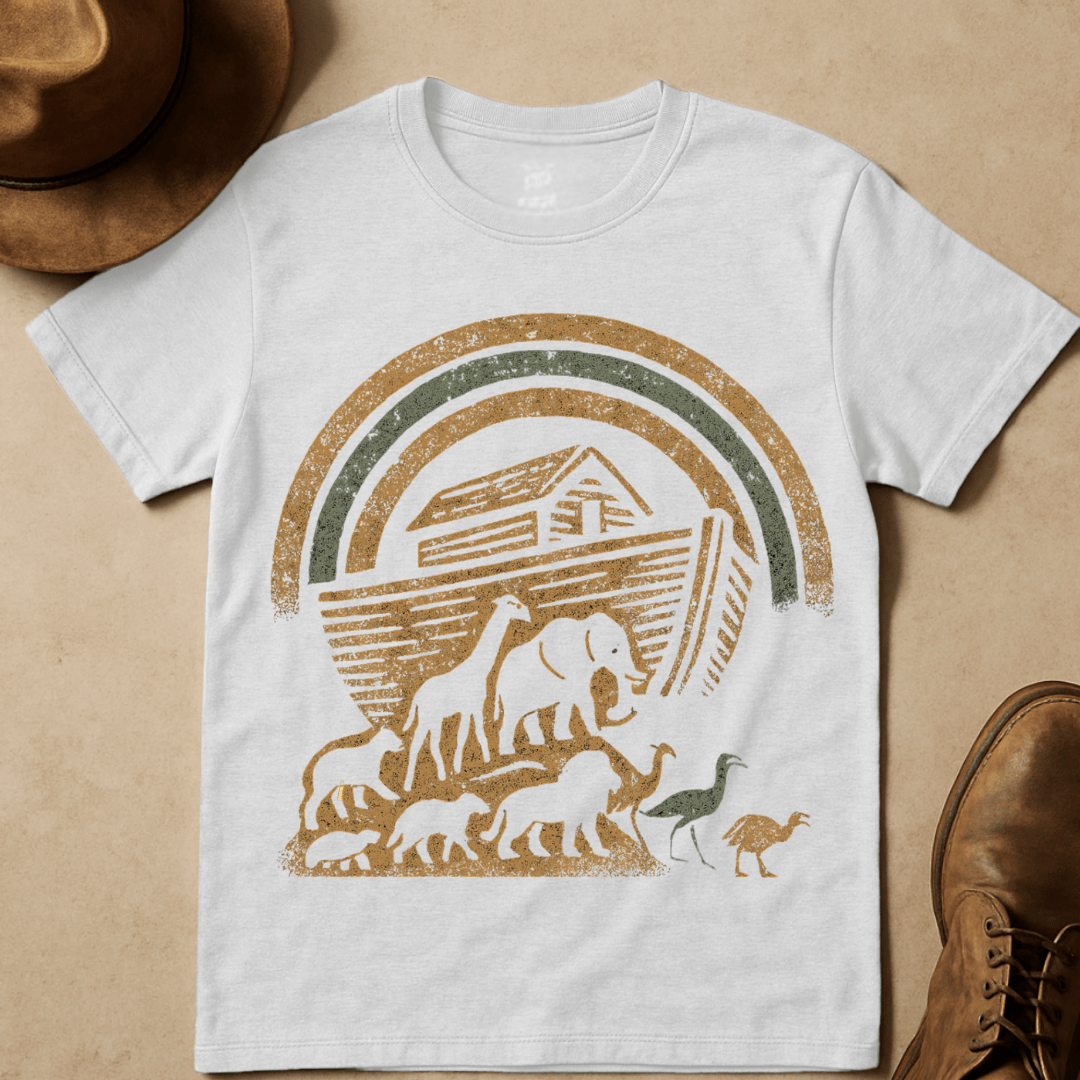 INVERSE NOAH'S ARK T-SHIRT