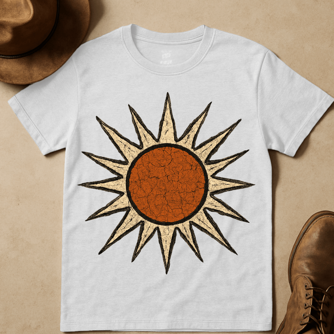 SUNBURST SKETCH T-SHIRT