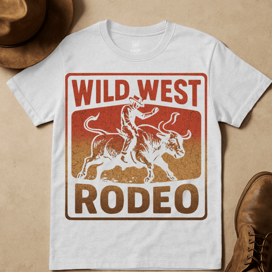 RODEO BUCKING T-SHIRT
