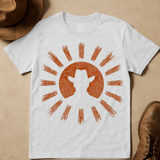 COWBOY SUNBURST T-SHIRT