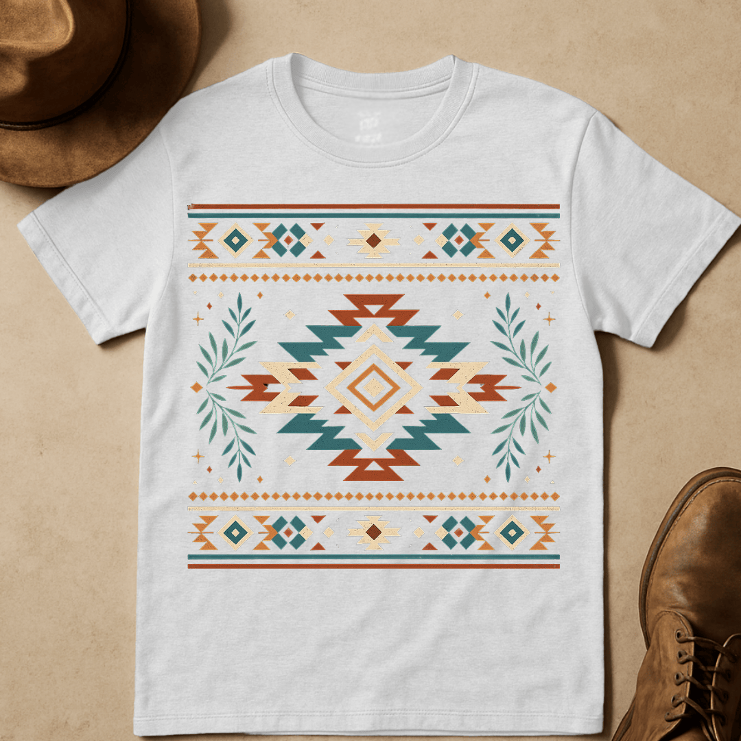 AZTEC PATTERN T-SHIRT