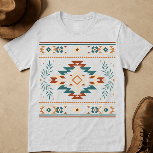 AZTEC PATTERN T-SHIRT