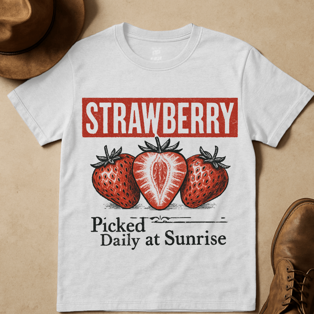 STRAWBERRY FARM MARKET T-SHIRT
