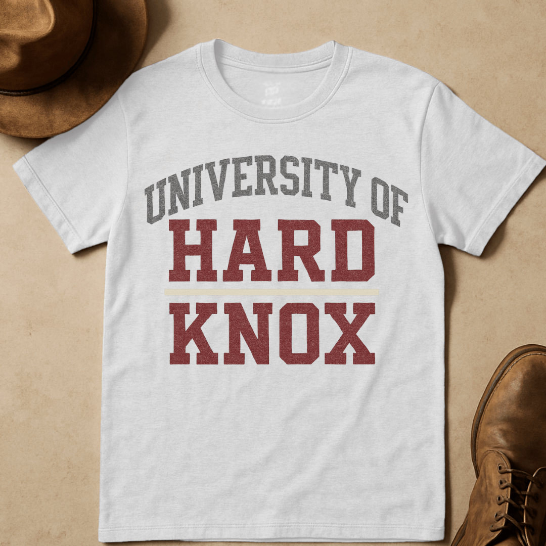 UNIVERSITY HARDKNOX VARSITY T-SHIRT