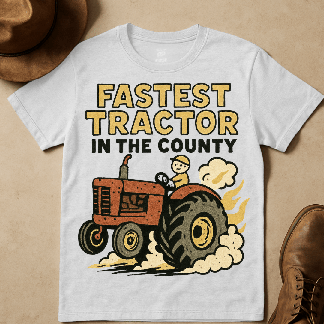 TRACTOR BURNOUT T-SHIRT