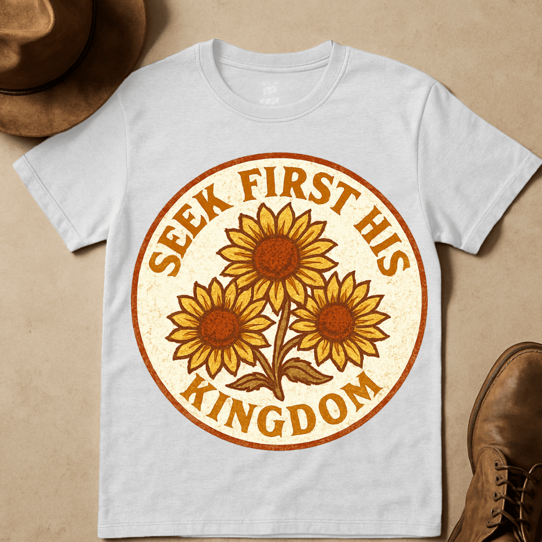 WESTERN DESERT FLOWERES T-SHIRT