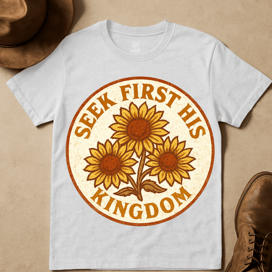 WESTERN DESERT FLOWERES T-SHIRT