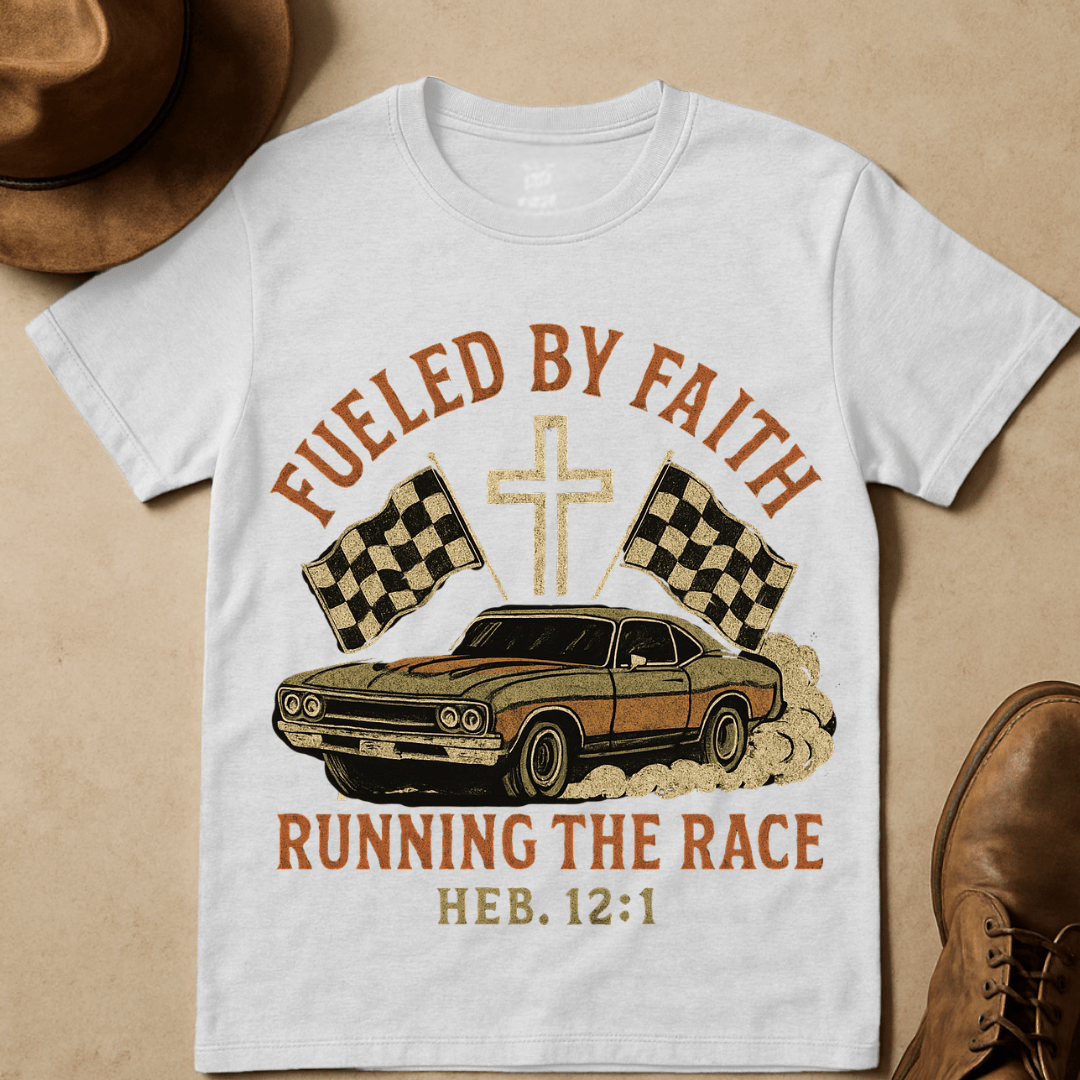 MUSCLE CAR FUELED T-SHIRT