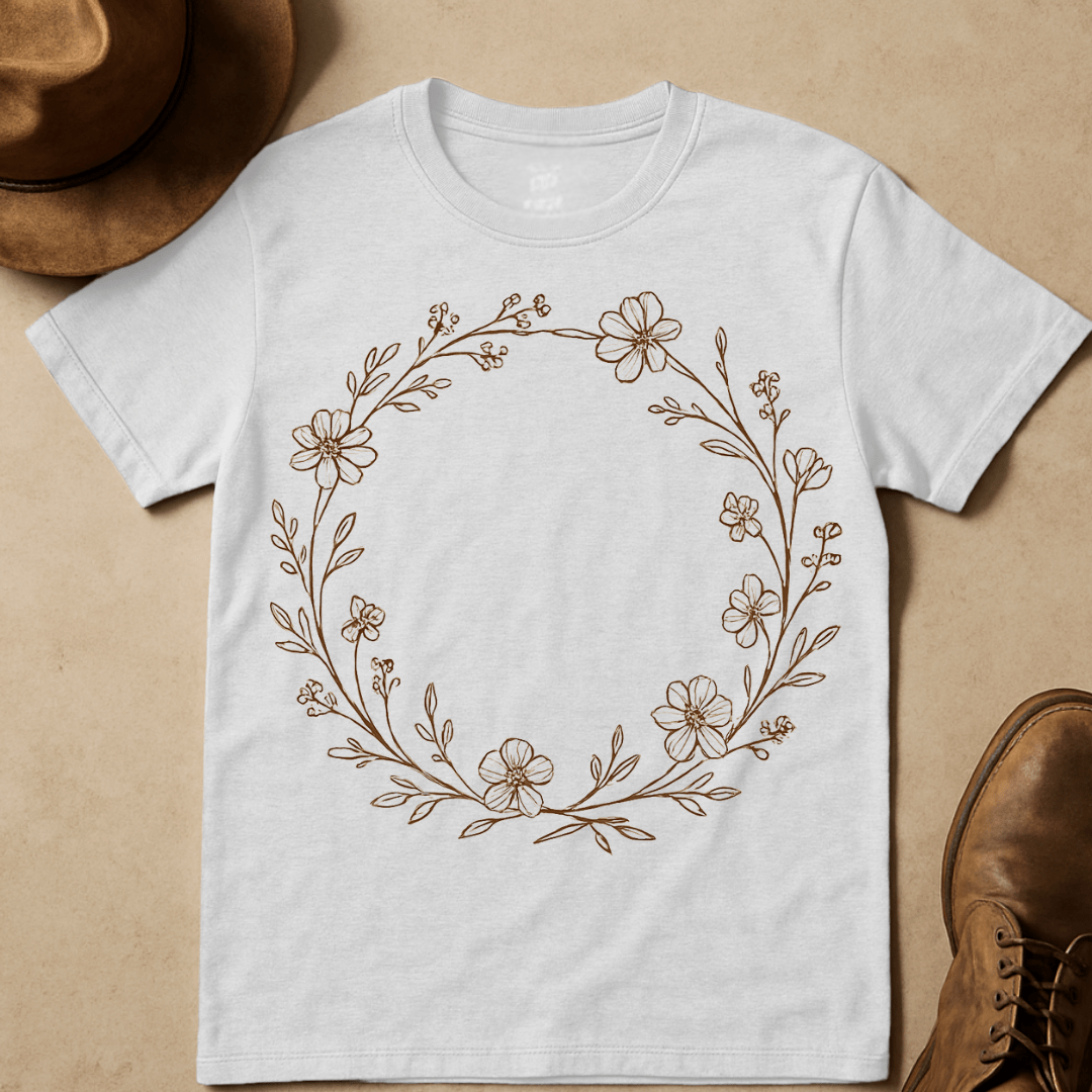 SEPIA WREATHT-SHIRT
