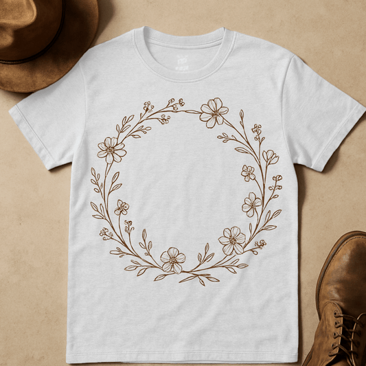 SEPIA WREATHT-SHIRT