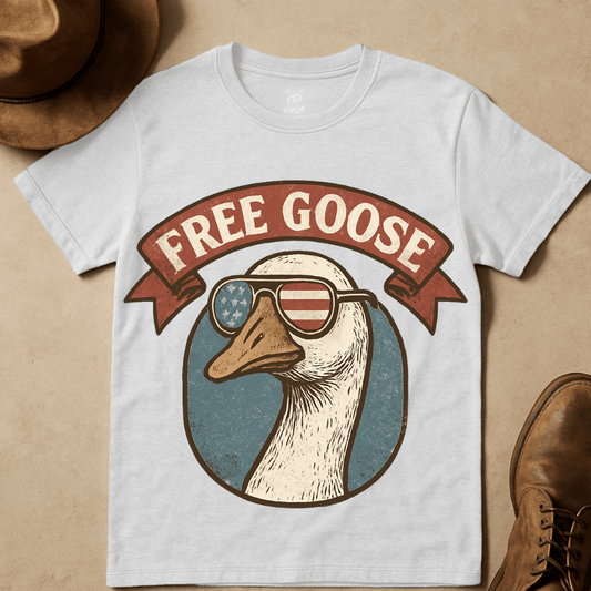 FREE GOOSE BADGE T-SHIRT