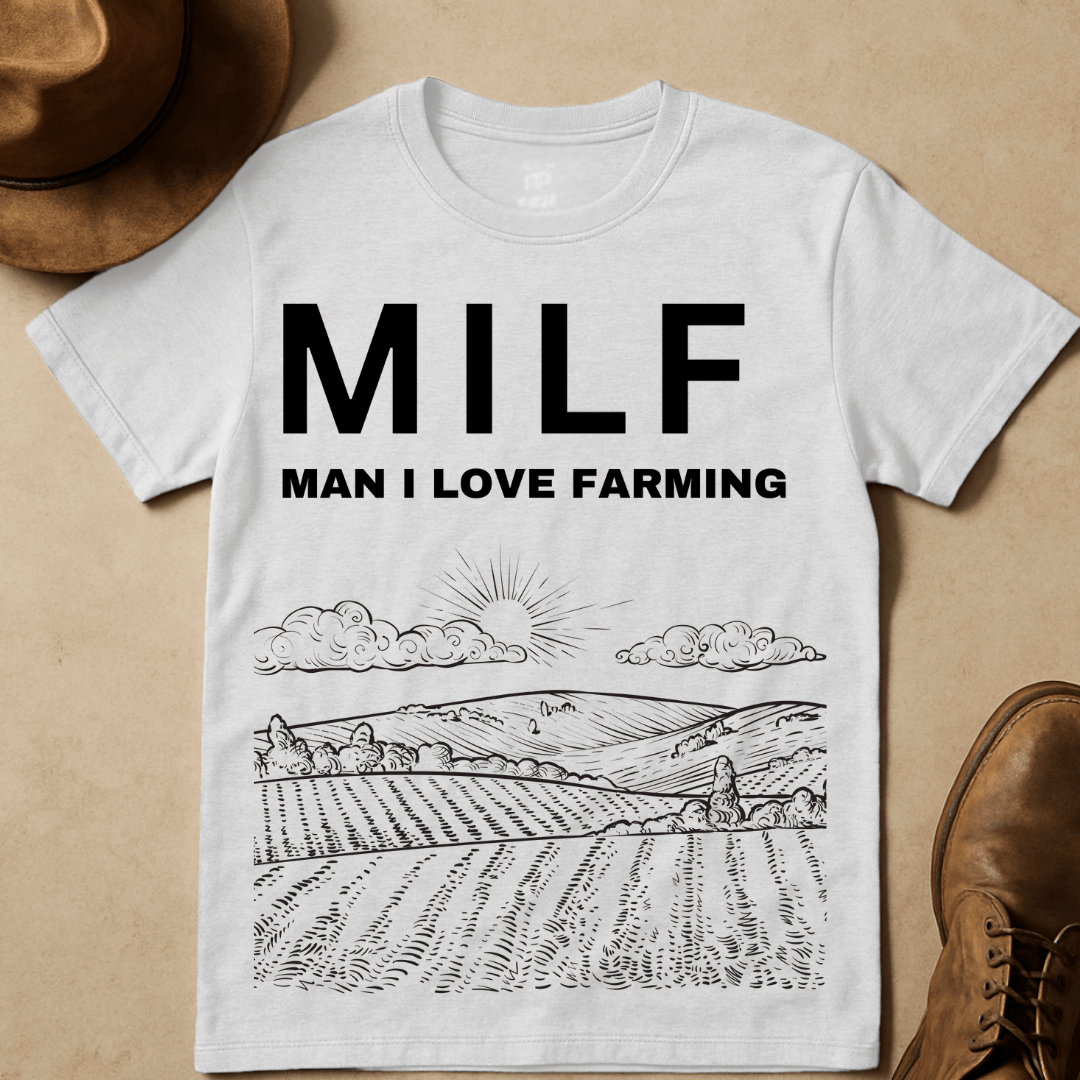 MAN I LOVE FARMING T-SHIRT