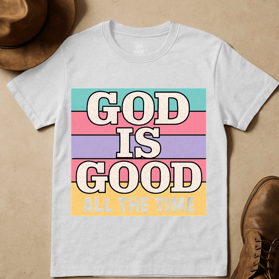 GOD IS GOOD ALL THE TIME T-SHIRT