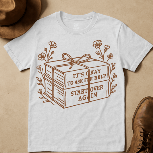 WILDFLOWERS AND ENCOURAGMENT T-SHIRT