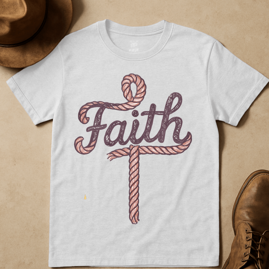 ROPE CROSS FARMHOUSE T-SHIRT