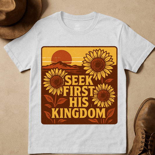 DESERT SUNFLOWER SUNSET T-SHIRT