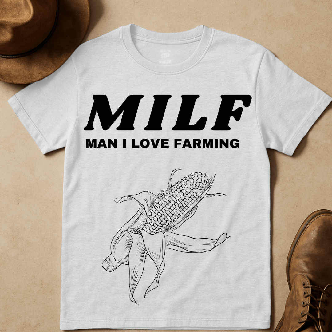 MAN I LOVE FARMING T-SHIRT
