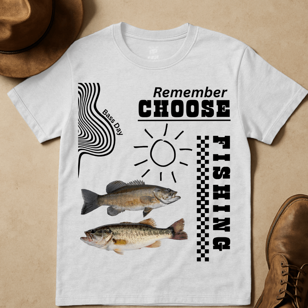 CHOOSE FISHING T-SHIRT