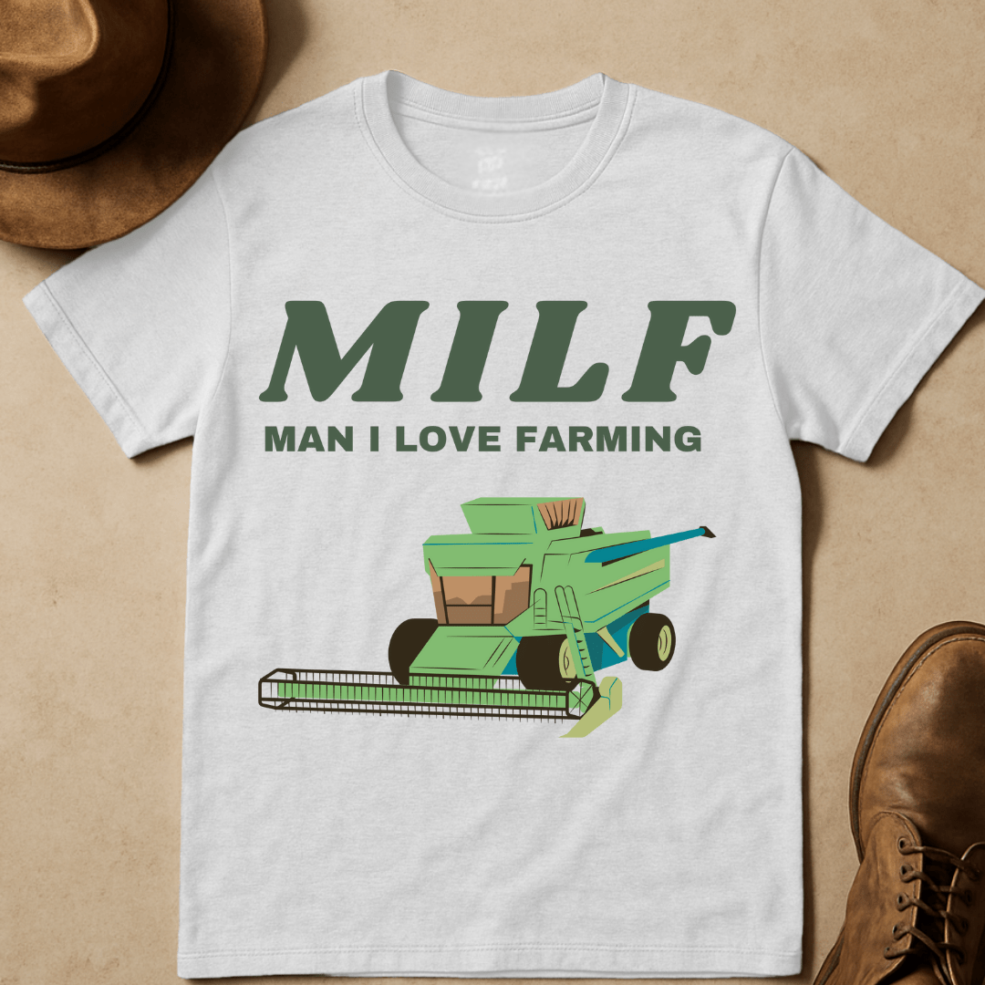 MAN I LOVE FARMING T-SHIRT