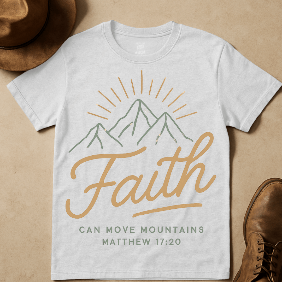 FAITH FINE LINES T-SHIRT