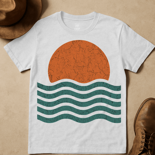 CRACKED SUNSET T-SHIRT